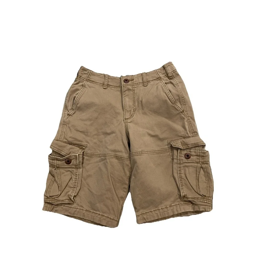 Hollister Cali Longboard Shorts 28x12 Khaki Brown